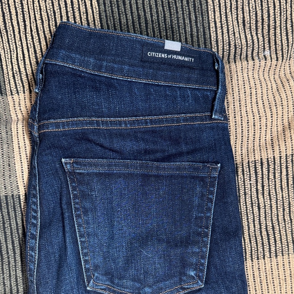 Citizens of Humanity Dark Blue High Rise Jeans